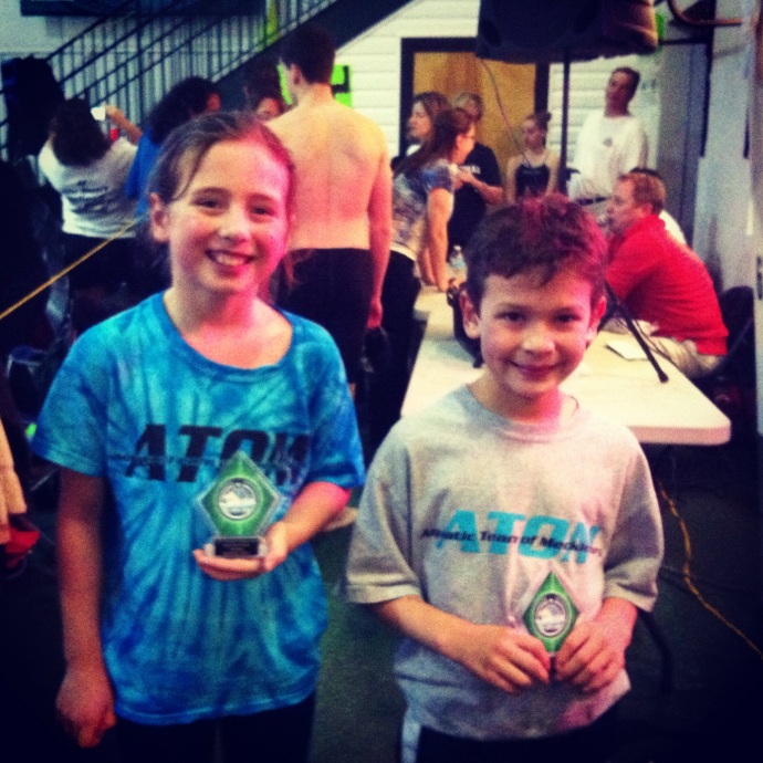 8 & Under High Point Winners: Cate Darling & Diego Caravaca